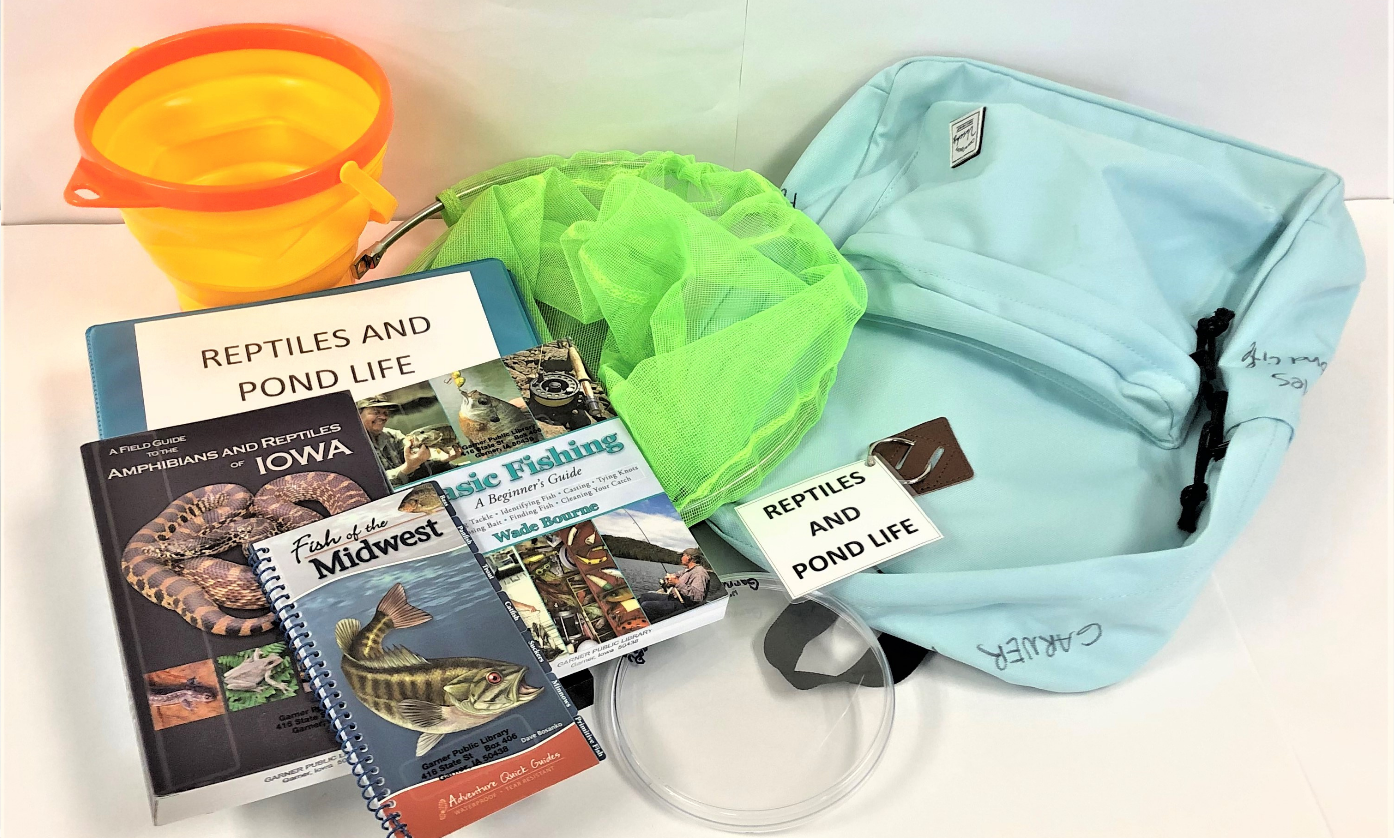 Reptiles and Pond Life backpack