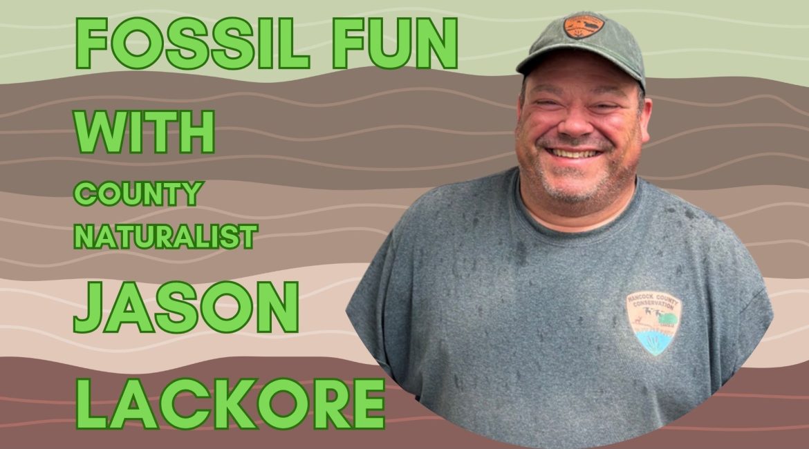 Fossil program with County Naturalist Jason Lackore