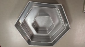 Hexagon (15, 12, 6 inch)       